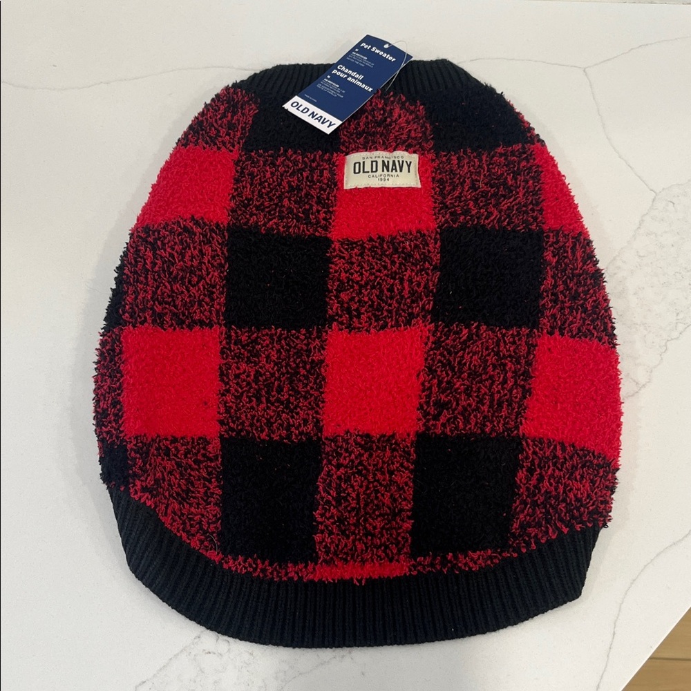 NWT Fuzzy Dog Sweater